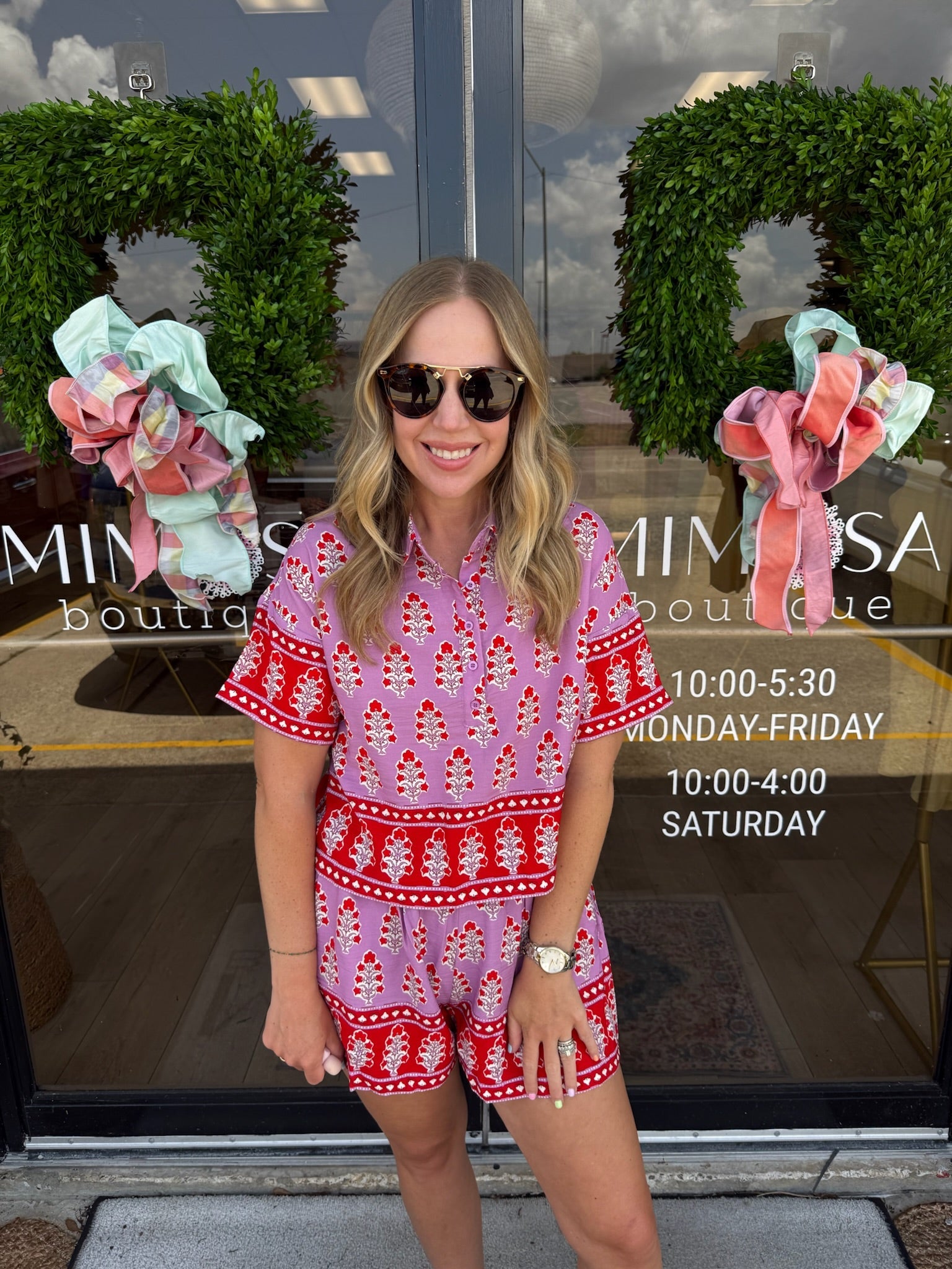 Faith Floral Blouse