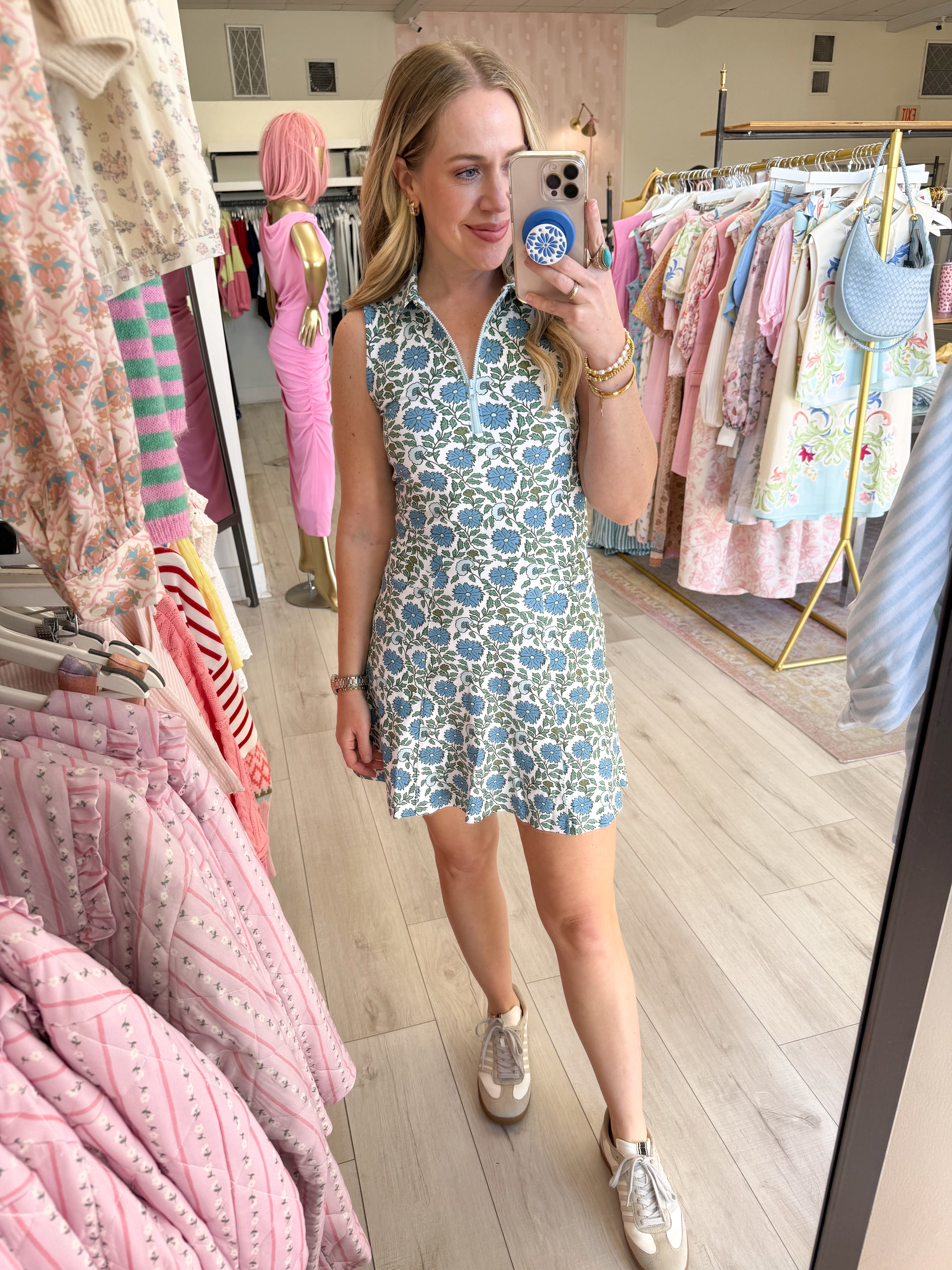 The Cynthia Dress Seasalt Flora