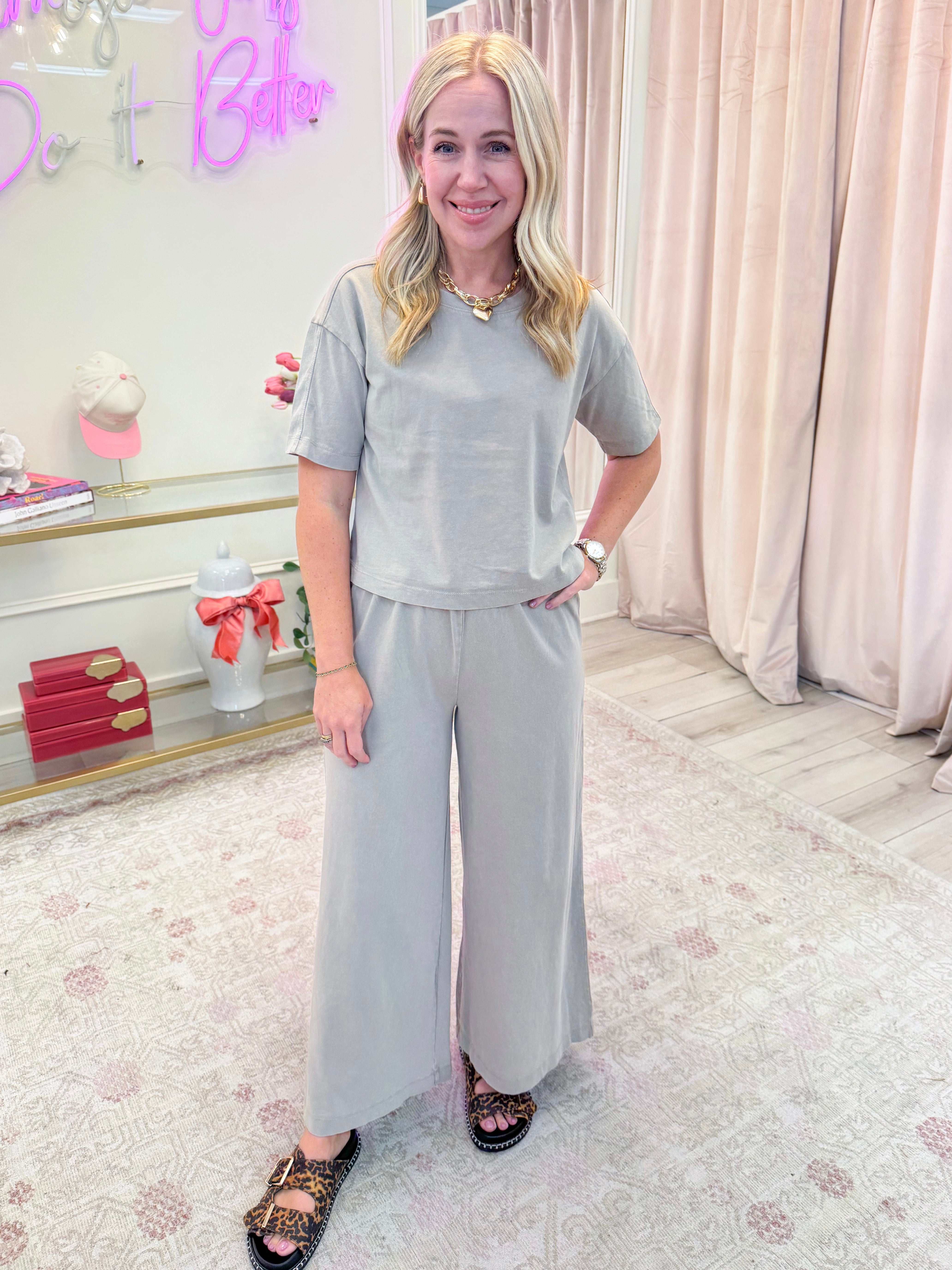 ZS Scout Jersey Crop Flare Pant