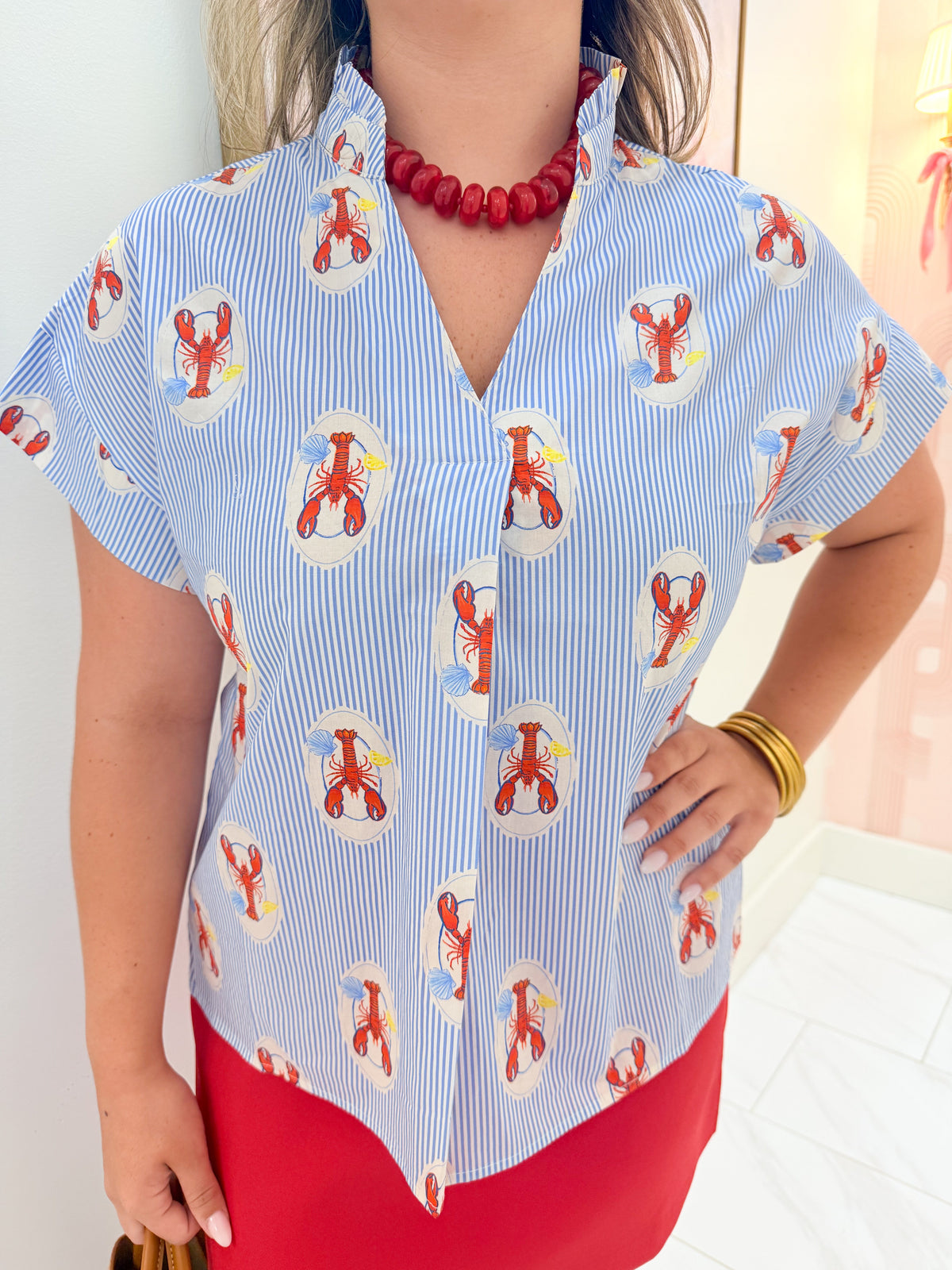 Coastal Catch Blouse