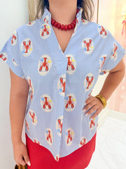 Coastal Catch Blouse