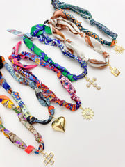 New Knotted Scarf Necklace