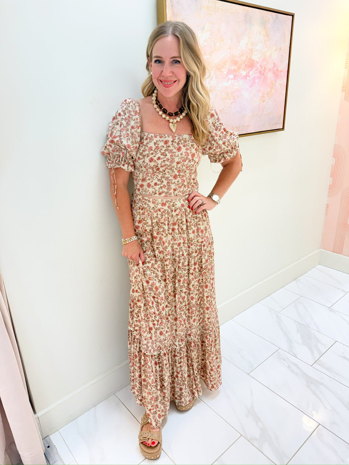 ZS Moira Floral Top