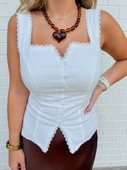 Campbell Linen Tank