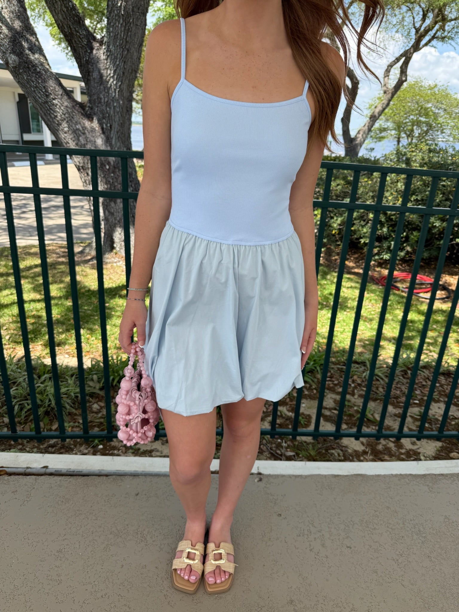 Clarise Bubble Mini Dress