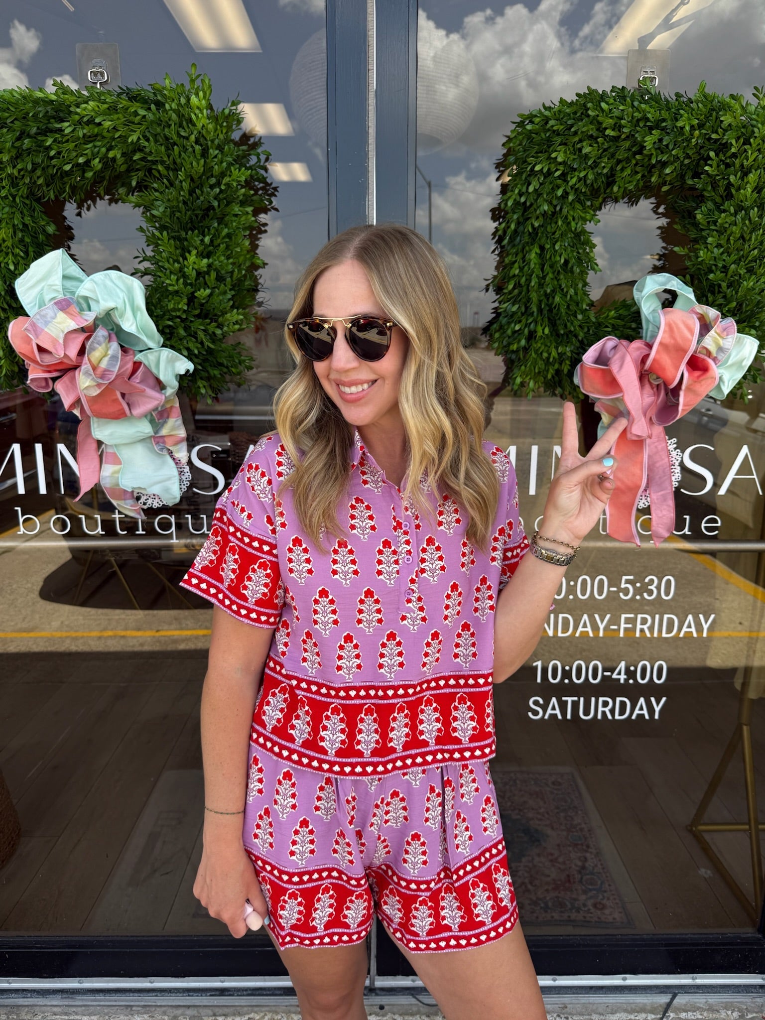 Faith Floral Blouse