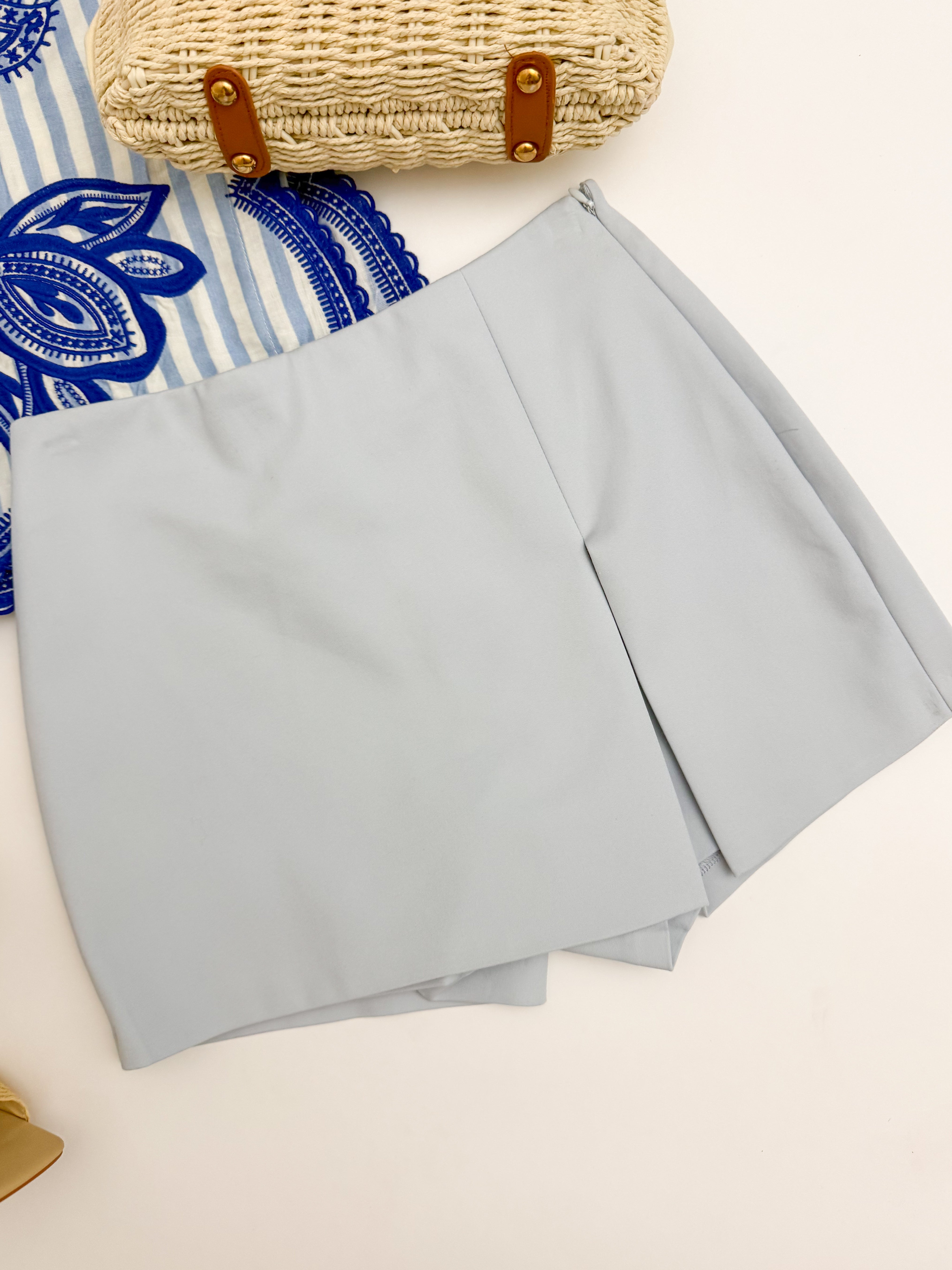 High Side Slit Skort