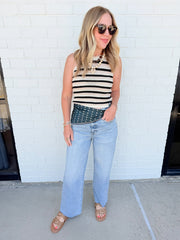 Tisha Striped Sweater Tank