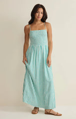 ZS Bayside Striped Midi Dress