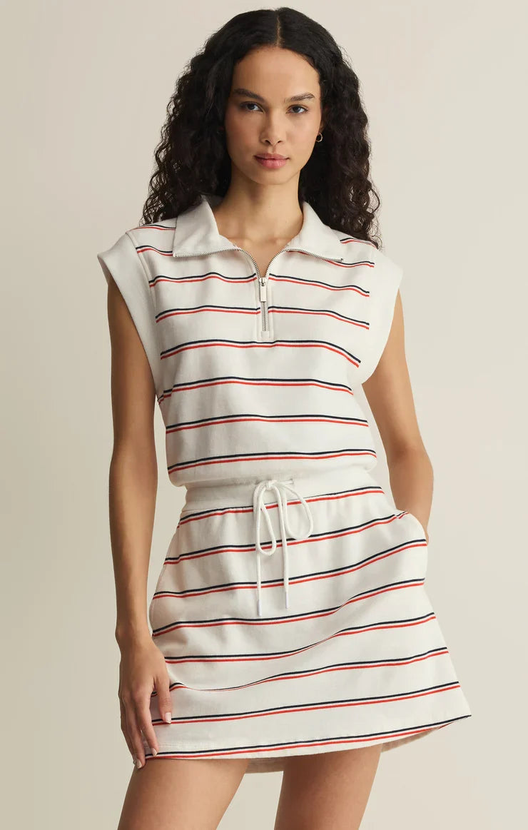 ZS Country Club Striped Dress