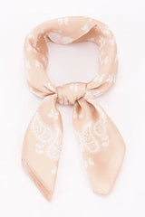 Paisley Silky Bandana Scarf