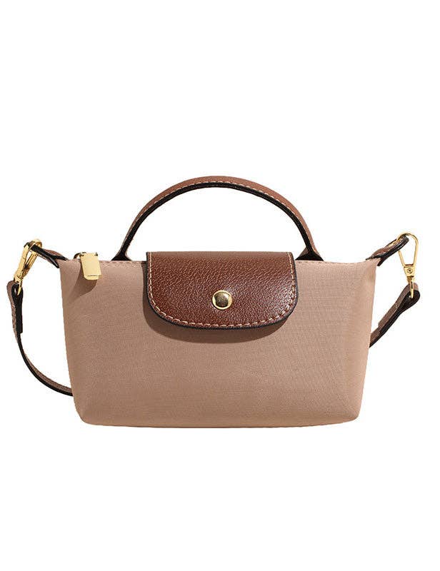 Neutral Penny Mini Crossbody Bag