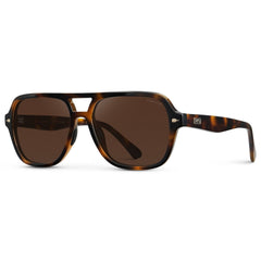 Rally - Women's Double Bridge Aviator Sport Sunglasses