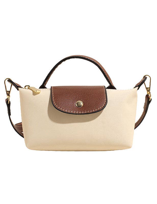 Neutral Penny Mini Crossbody Bag