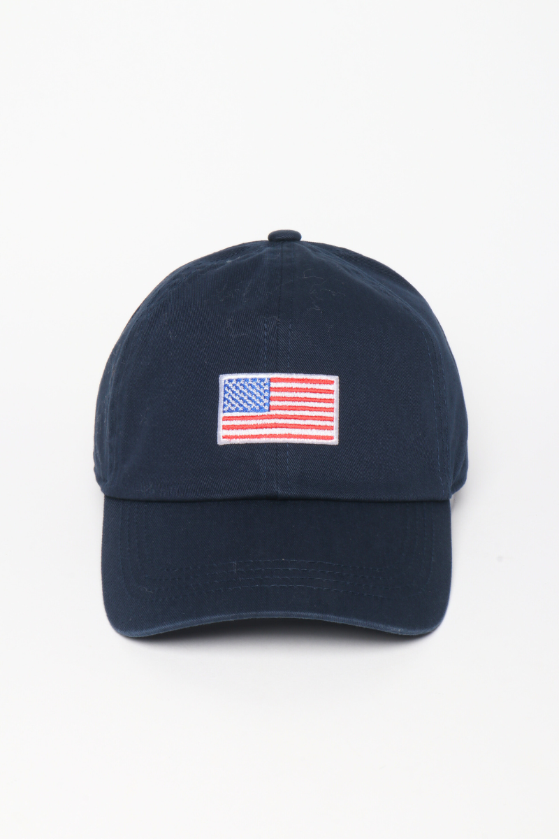 American Flag Embroidery Baseball Cap